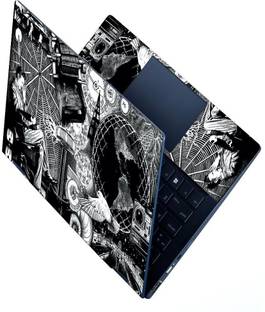 Anweshas HD Printed Full Panel Laptop Skin Sticker Vinyl Fits Size Upto 15.6 inches No Residue, Bubble Free - Nikola Tesla Self Adhesive Vinyl Reusable Laptop Skin Compatible for 15.6 inch