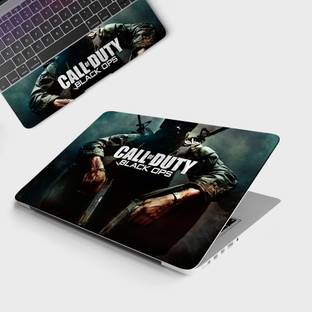 Yuckquee CALL OF DUTY BLACK OPS Top+Wrist Pad Vinyl Laptop Skin 17.3 Vinyl Laptop Decal 17.3