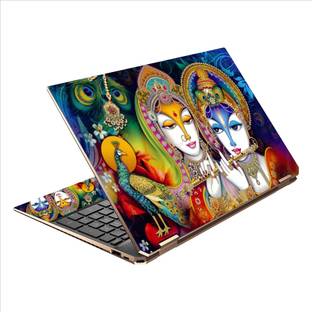 Sai Artss Radha krishna wallpaper sticker decals vinyl for laptop skin Vinyl Laptop Decal 16