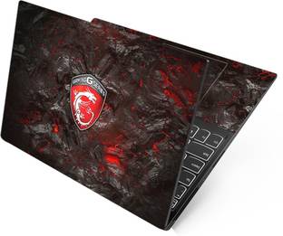 Anweshas HD Printed Full Panel Laptop Skin Sticker Vinyl Fits Size Upto 15 inches No Residue, Bubble Free, Waterproof - Gaming Series Self Adhesive Vinyl Reusable Laptop Skin Compatible for 15.6 inch