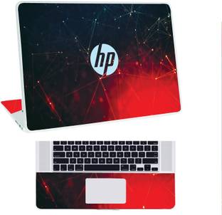 Inkykart Pattern H1 Top+Wrist Pad Vinyl Laptop Skin/Sticker/Cover vinyl Laptop Skin Compatible for 14 inch