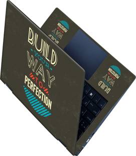 SCOTLON _All Panel_Way to perfection_ Vinyl Laptop Skin Compatible for 15.5 inch