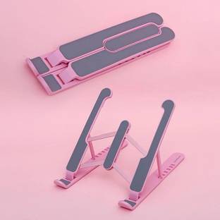 Offtrot 2 LP STAND COMBO2 Plastic Desk Stand Rotatable Laptop Stand Compatible with 26 - 35 cm Laptops
