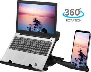 SOCUTY 4 IN 1 LAPTOP STAND Plastic Desk Stand Laptop Stand with Adjustable Height Compatible with Universal Laptops