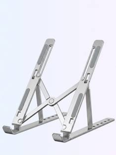TECH BIRD Laptop Steel Stand|No. 6 Stainless Steel Laptop Stand Adjustable and Foldable-06 Stainless S...