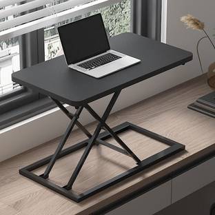 TARKAN Height Adjustable Sit to Stand Desktop Workstation Table for Laptop & Monitor, Standing Desk Riser, Laptop Stand