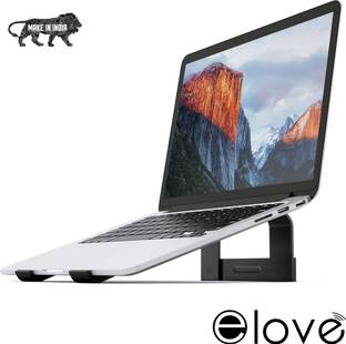 ELOVE Laptop Stand for 11 to 17 inch Laptops - Anti-Slip Detachable Design Laptop Riser for Office Desk Iron Desk Stand Laptop Stand Compatible with Universal Laptops