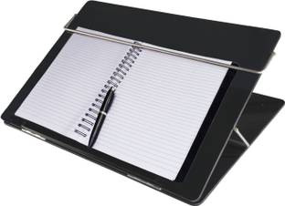 VeleSolv Solid Compartments Acrylic Material Foldabel, Height Adjustable, Comfotable Writing/Sketching/Drawing Table/Laptop Stand/Table Top Acrylic-Smoke-12 x 16 Laptop Stand