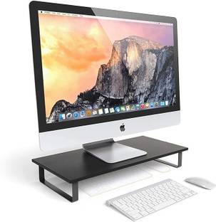 Indian Decor 39877 Monitor Stand - Compatible with 27-inch Monitor, Desktops, Laptops 39877 Monitor Stand - Compatible with 27-inch Monitor, Desktops, Laptops Iron Floor and Desk Stand Laptop Stand with Adjustable Height Compatible with Universal Laptops