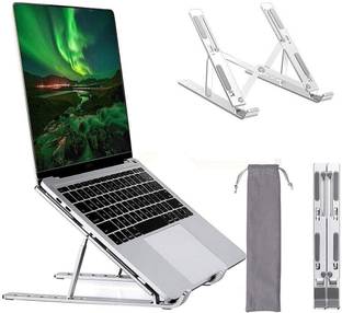 TREATTOES Universal 7 Angle Adjustable Aluminum Notebook Laptop Stand, Up to 15.6'' | T10, Lightweight...