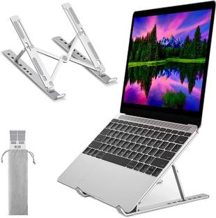 TGOPIT Aluminum Laptop Stand Foldable Top Base for MacBook Pro Aluminum Foldable Laptop Stand Tablet H...