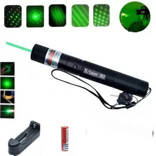 ELRINZA High Powered Military Burning Green Laser Pointer 650nm, Working Time Over 8000 Laser Pointer 5 Mile+ Battery 303 Party Pen Disco