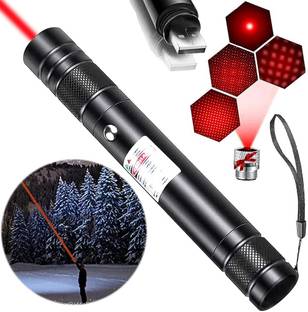 HANNEA Laser Light USB Rechargeable Red Laser Pointer, 2000 Metres Laser