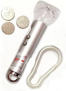 epiccommerce 3 in 1 Poweful laser pointer light with keychain(650nm,Multicolour))
