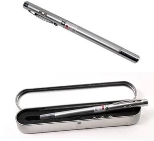 Qaz Laser Pointer Pen 3 IN 1 With Magnet And Torch
