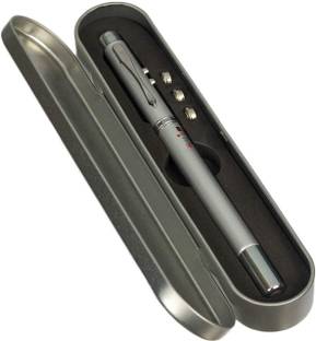 DSTECHBAR 5 in 1 Pen | Ball Pen, Laser Pointer, Torch, Magnet, Presentation Stick (1pc)