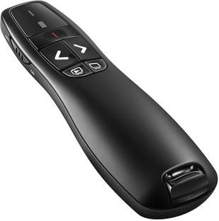 Etzin Wireless USB Word PPT Teach Red Laser Pointer Pen PC Remote Black pp-1000