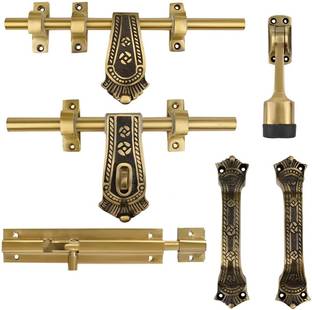 SS Creation SS Creation Maharaja Zinc Aluminium, Stainless Steel Door Handle