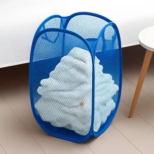 KUBER INDUSTRIES 20 L Blue Laundry Bag