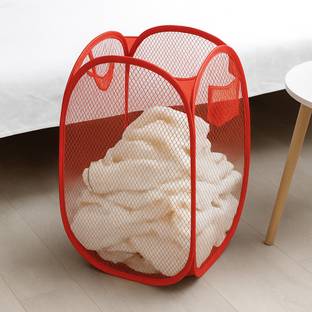 KUBER INDUSTRIES 20 L Red Laundry Bag