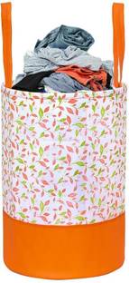 Craficial 45 L Orange Laundry Basket