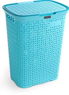 ACTIONWARE 50 L Blue Laundry Basket