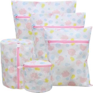 Zeinwap 15 L Pink Laundry Bag