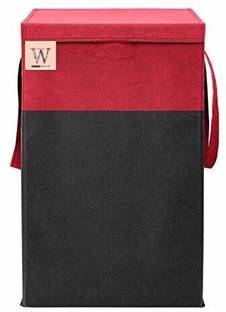 Flipkart SmartBuy 68 L Red, Black Laundry Basket
