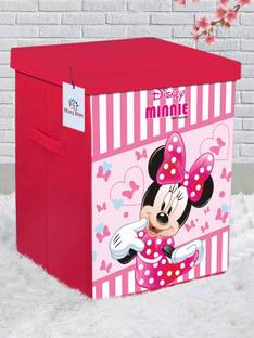Heart Home 45 L Pink Laundry Basket