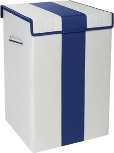 THAILIWALE 70 L Grey, Blue Laundry Basket