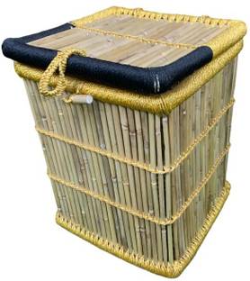 Craferia Export 30 L Black, Gold Laundry Stool/Storage