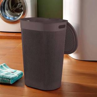 HOMESTIC by Kuber Industries 55 L Brown Laundry Basket