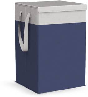 Mteaser 75 L Grey, Blue Laundry Basket
