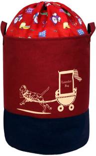 MS Unique Bags 50 L Maroon Laundry Basket