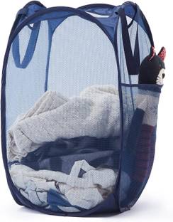 Meswarn 30 L Blue Laundry Basket