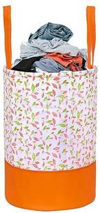 ANABIYA 75 L Orange Laundry Basket