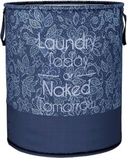 KUBER INDUSTRIES 45 L Blue Laundry Bag