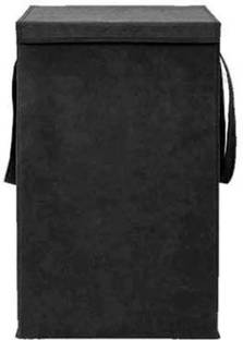 AQSA ENTERPRISE 75 L Black Laundry Basket
