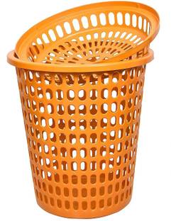 mastBus 50 L Orange Laundry Basket