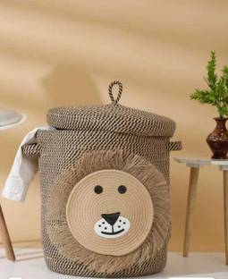 Onkar 8 L Brown Laundry Basket