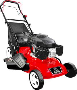 DVI 20 Inch Self Propelled Petrol Lawn Mower with 70L Grass Catcher Box for Garden | 7 Cutting Position | High Power 4HP Engine with 3600 RPM | 6 Months Warranty. Fuel Self Propelled Lawn Mower