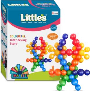 Little's Colorful Interlocking Stars I Activity & Learning Toys I 12 mo & above