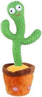 Namoswa Cactus Toy Talking Cactus Plant Plush Toy Dancing Cactus Voice Repeat,Dancing