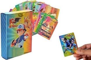 Samvardhan V Max GX Special Addition High HP Trading Playing 55 Pcs Foil Card Assorted