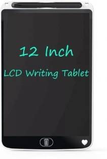 QUIT-X Big Size 12 Inch Writing Pad for Kids, Reusable and Erasable LCD Writing Tablet