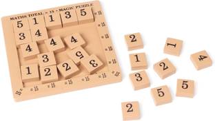 zokato Magic Puzzle Maths Total 15 For Kids