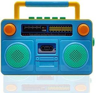 NH WORLD Classical Tape Recorder Radio Musical Toy with Light and Sound Effects