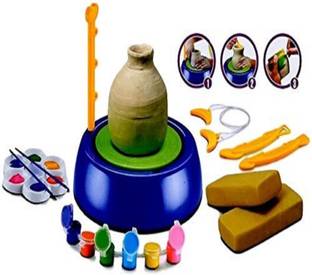 Skstore Pottery Machine Mini DIY Handmake Ceramic Pottery Machine Pottery Wheels