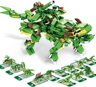 CountryLink 577 PCS Building Block Model Dinosaur Kit, STEM Tyrannosaurus Building Brick Set