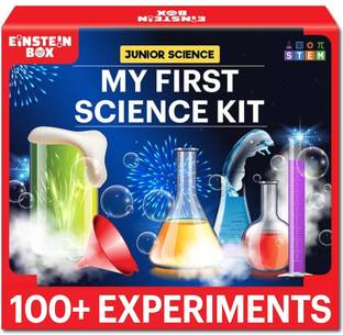 Einstein Box My First Science Kit for 4-8 Years Old | Chemistry Kit Set for 4-8 Year Olds I